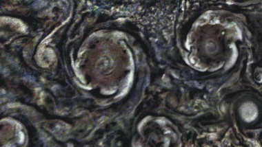 Jupiter Strange Hotspots Windows Into A Vast Region Below The Gas Giant Clouds