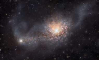 Astronomers Unveil Ancient Quasar Merger Crafting A Monster Galaxy