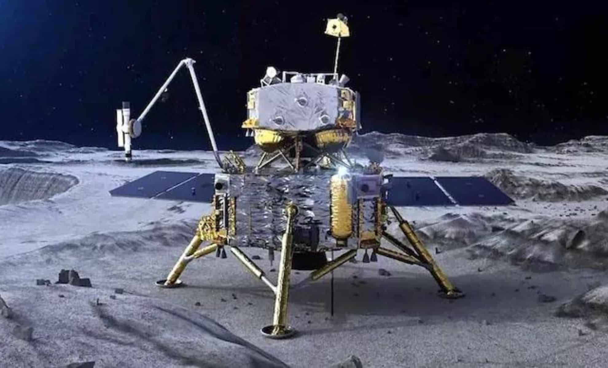 China's Chang'e-6 Detects Negative Ions on the Moon's Surface
