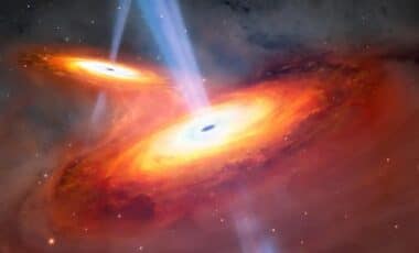 Discovery Of The Most Distant Pair Of Merging Quasars