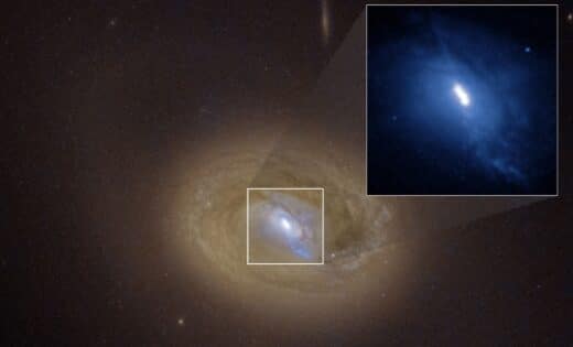 Hubble And Chandra Discover Closest Pair Of Supermassive Black Holes