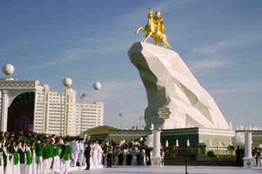Inside Turkmenistan Enigmatic Nation Where All Cars Are White Match Architecture