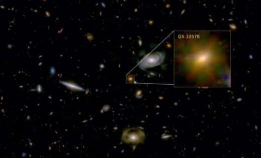 James Webb Telescope Unveils Supermassive Black Hole Starving Its Host Galaxy