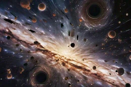 Massive Black Hole Swarm Discovered Moving Milky Way Galaxy Scientists Report