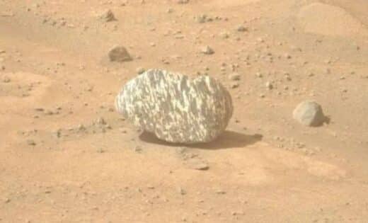 Perseverance Rover Discovers Unusual Striped Rock On Mars, Unlike Any Seen Before
