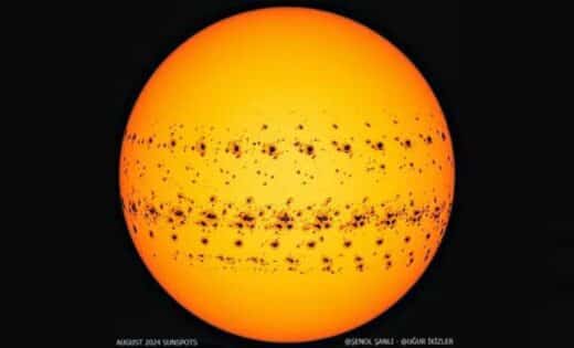 Sunspot Activity Surges To A 23 Year High As Solar Maximum Defies Expectations