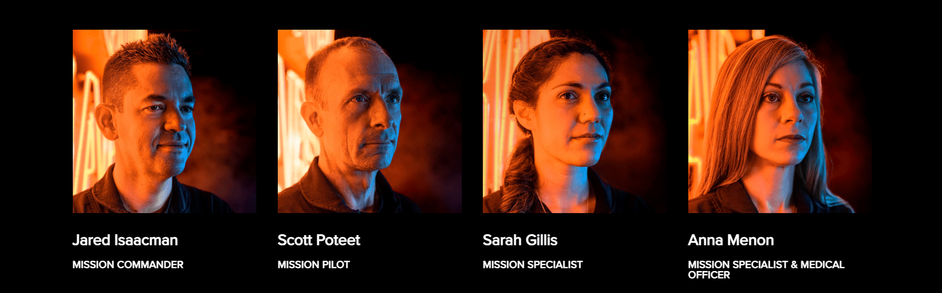 Four Crew Members Of The Polaris Dawn Program Will Combine Their Expertise, Knowledge, And Passion For Spaceflight To Further Human Space Exploration.