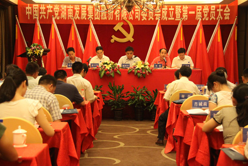 中共星空官方网页版委员会成立大会暨星空官方网页版第一届党员代表大会胜利召开