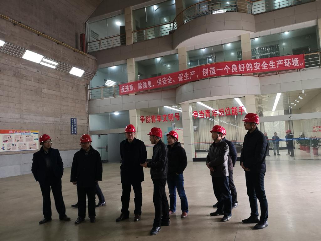 发展集团总经理苏德辉春节前调研指导株洲航电分星空官方网页版安全生产工作