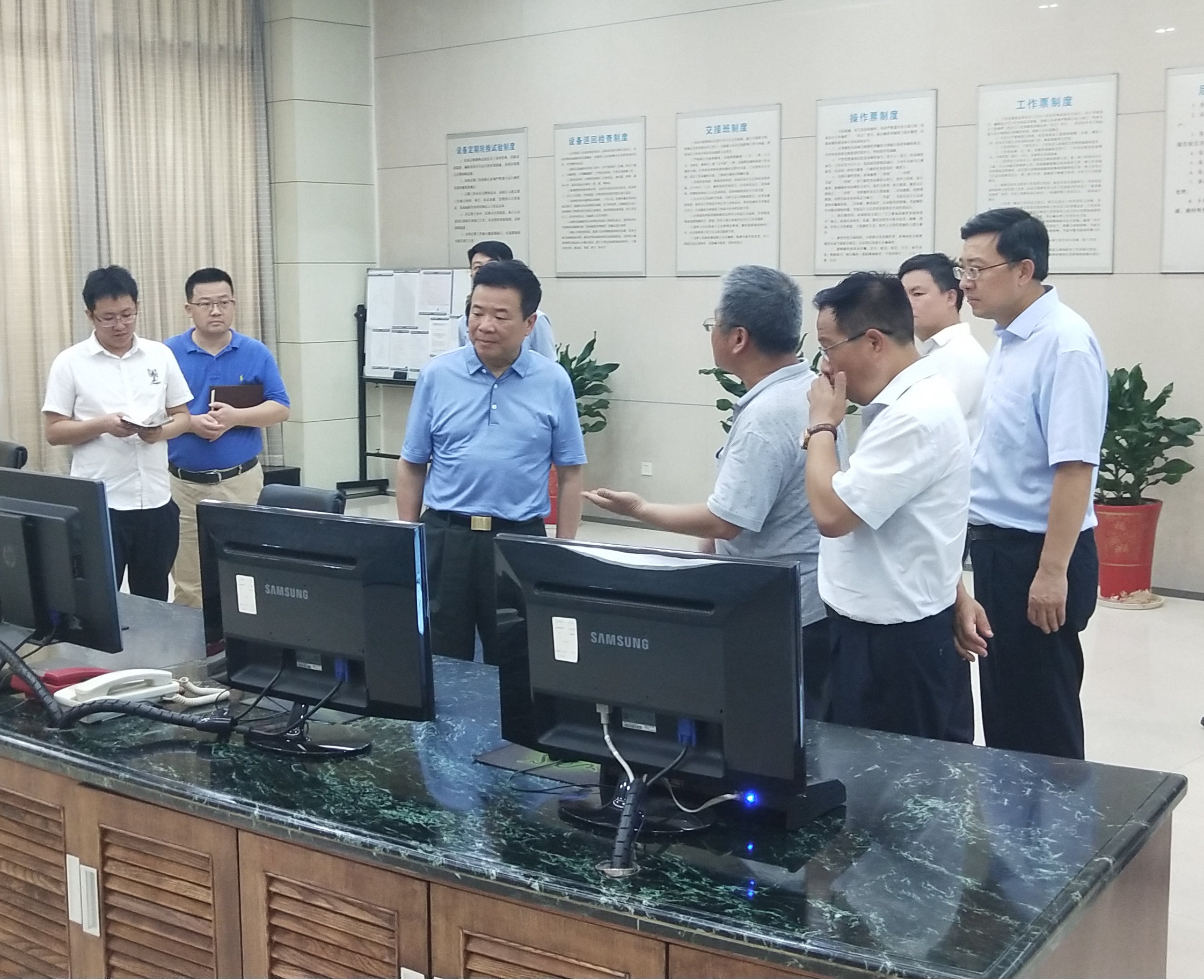 陈飞副省长到星空(中国)株洲航电枢纽考察调研