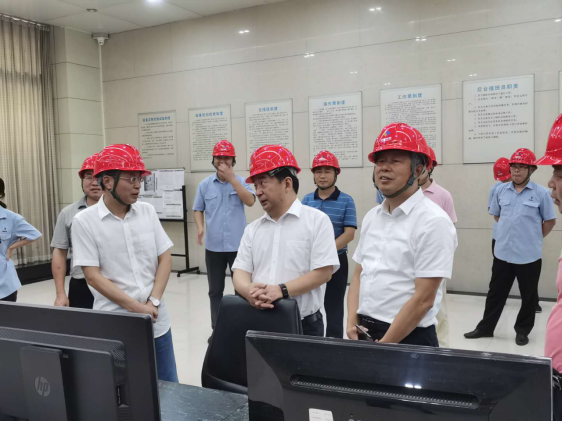 省国资委主任丛培模带队督导检查株洲航电分星空官方网页版防洪防汛工作