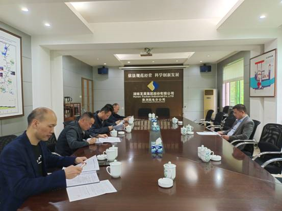 星空官方网页版总裁刘志刚赴株洲航电分星空官方网页版检查指导防汛工作