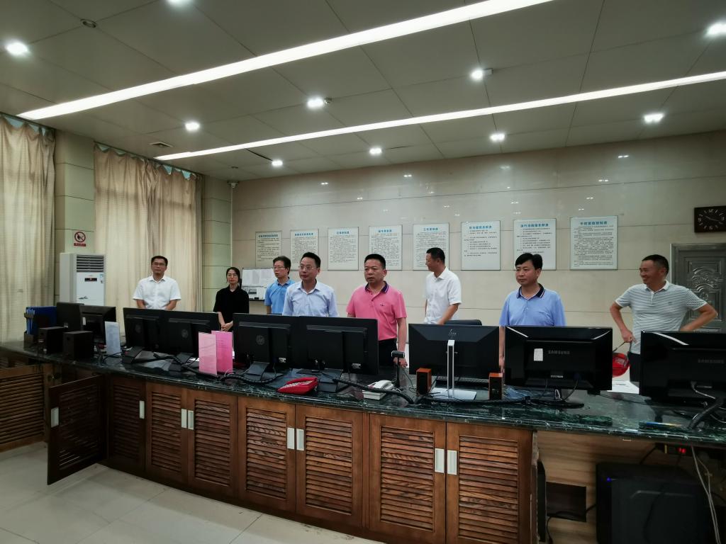 集团党委委员、董事赵智海一行赴分星空官方网页版开展安全生产专项督查