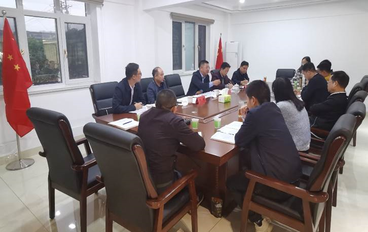 星空官方网页版总裁刘志刚带队赴益沅星空官方网页版开展调研