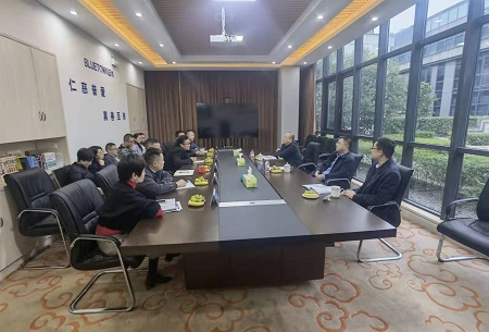 星空官方网页版总裁刘志刚带队赴发展春华星空官方网页版开展调研