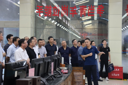 湖南省国资委国企党建与现代经济理论培训班赴株洲航电分星空官方网页版开展党建工作交流