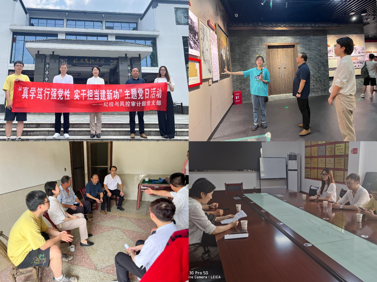 星空(中国)纪检与风控审计部党支部开展“真学笃行强党性 实干担当建新功”主题党日活动